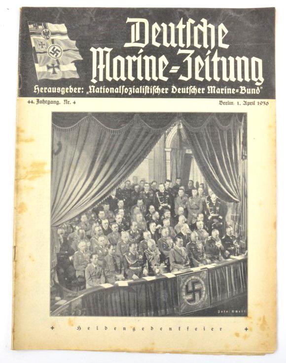 German KM Magazine 1936