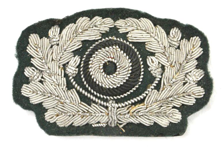 German WH Officer Visor Cap Cocarde