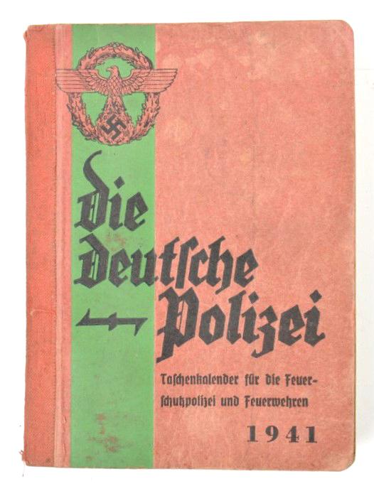 German Polizei Kalender 1941