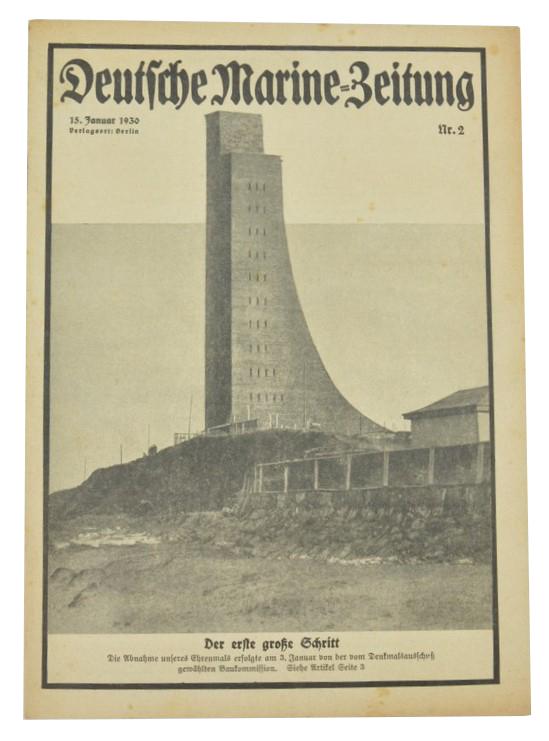 German Reichsmarine Magazine 1930