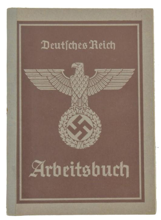 German Third Reich Workers Pass