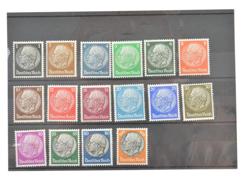 German Third Reich Era Stamp Grouping