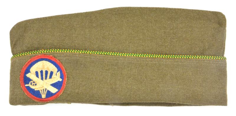 US WW2 EM Paratrooper Overseas Cap Military Police