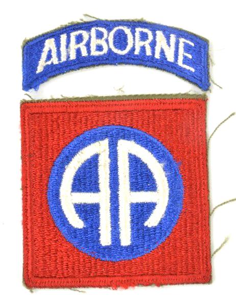US WW2 82nd Airborne Division Shoulder Patch