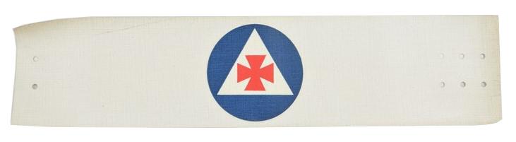 US WW2 Civil Defense Armband