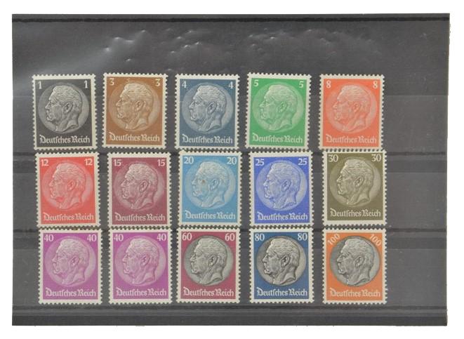 German Third Reich Era Stamp Grouping