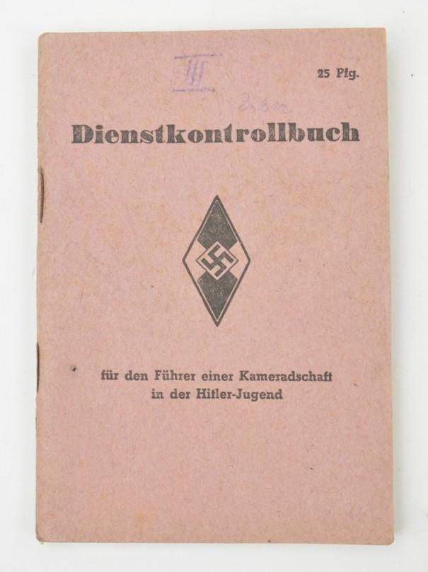 German Hitler Youth Leader Controle Book