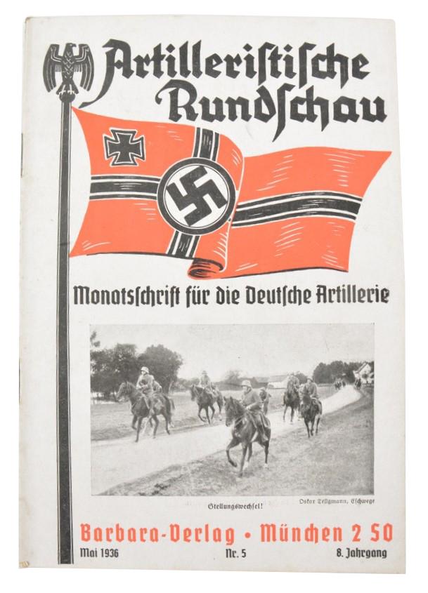 German WH Magazine 'Artilleristische Rundschau' 1936