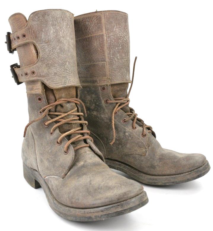 US WW2 Double Buckle Combat Boots