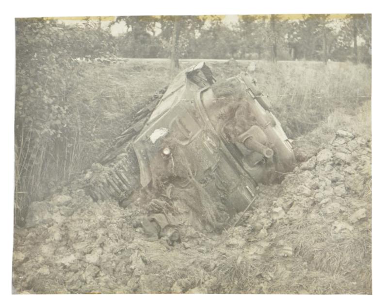 US Press Photo Market Garden Sherman Tank