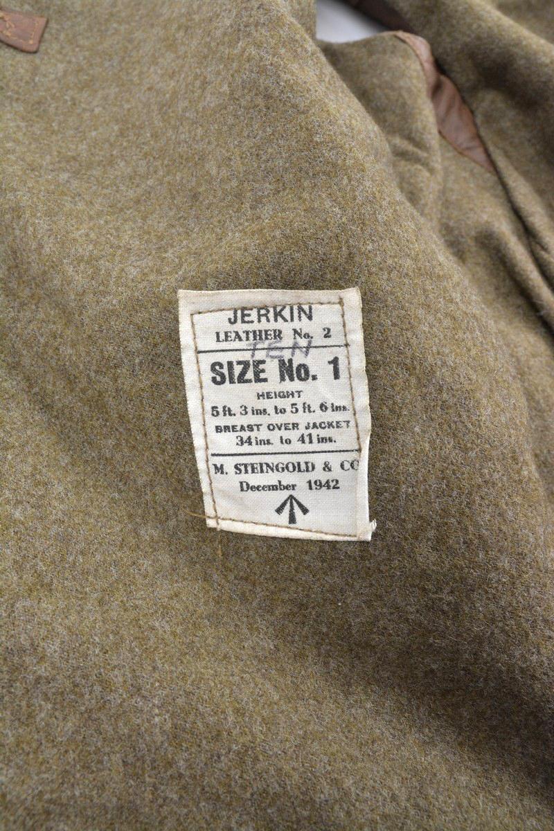 WorldWarCollectibles | British WW2 Leather Jerkin