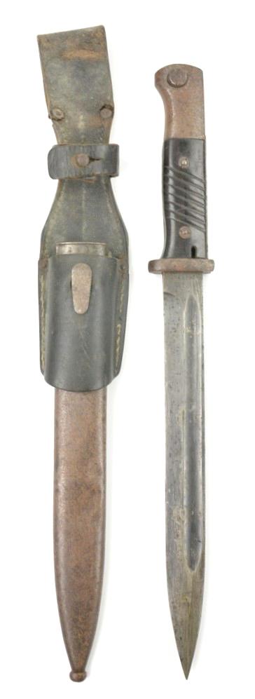 German K98 Bayonet with Frog and Matching Numbers