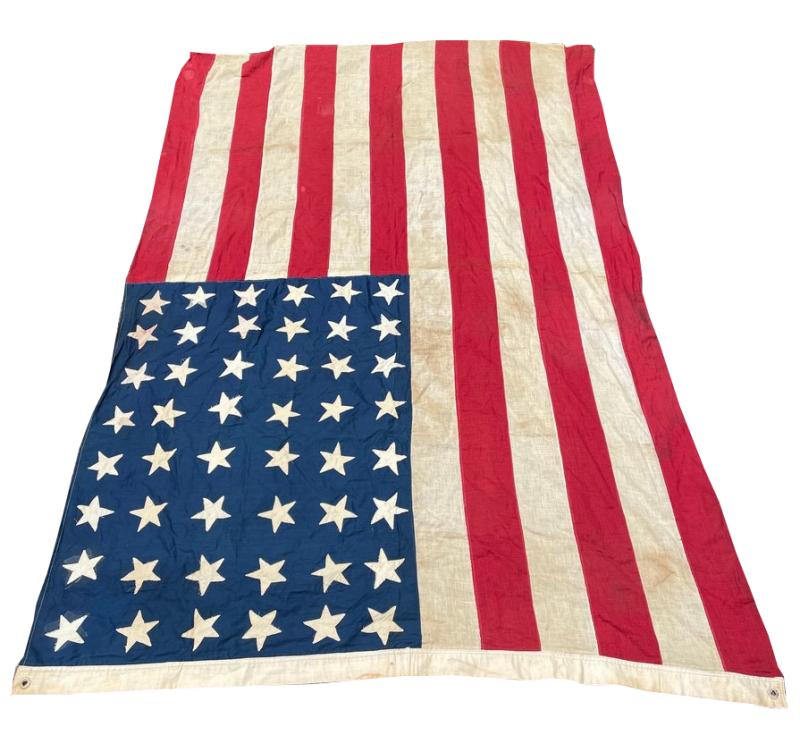 WorldWarCollectibles | US WW2 48 Star Stars & Stripes National Flag