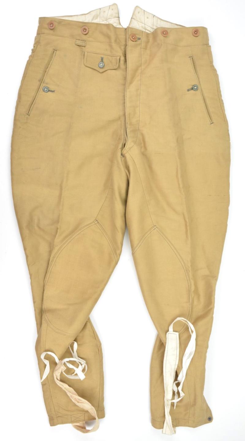 German Waffen-SS Tropical “Saharina” trousers