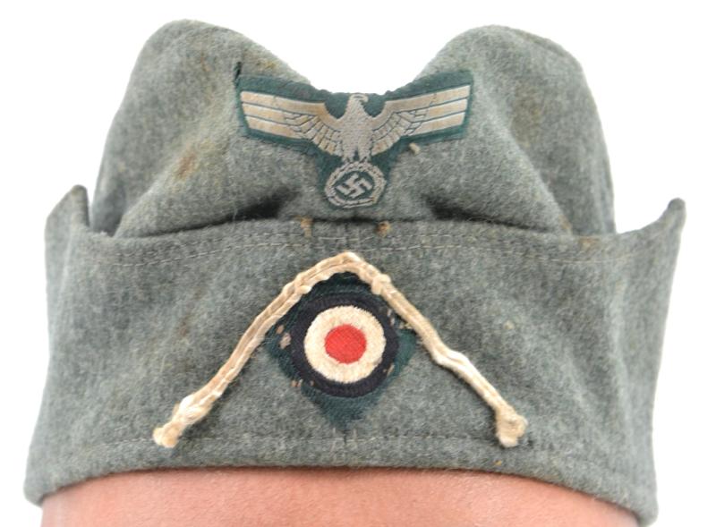 German WH EM M34 Overseas Cap