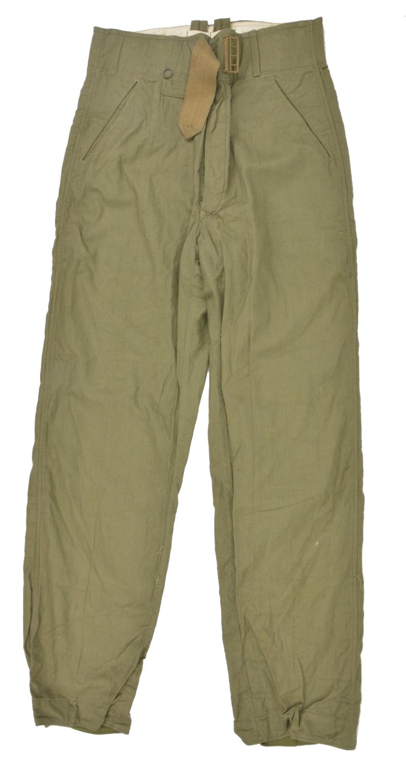 German WH EM Afrikakorps Tropical Trousers
