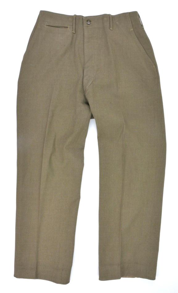 WorldWarCollectibles | US WW2 M-1937 Wool Trousers 1944