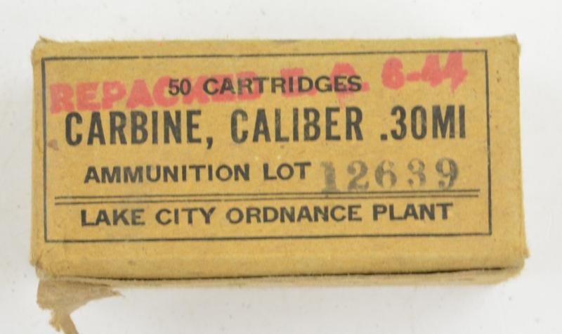 US WW2 M1 Carbine Ammo Box