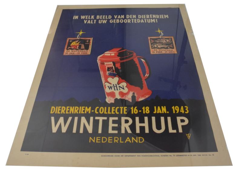 German Dutch 'Winterhulp' Poster