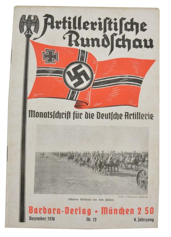 German WH Magazine 'Artilleristische Rundschau' 1936