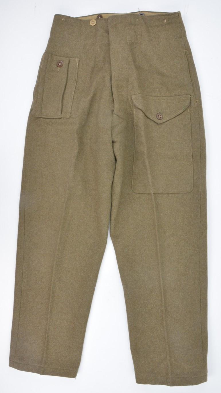 British WW2 P40 Battledress Trousers