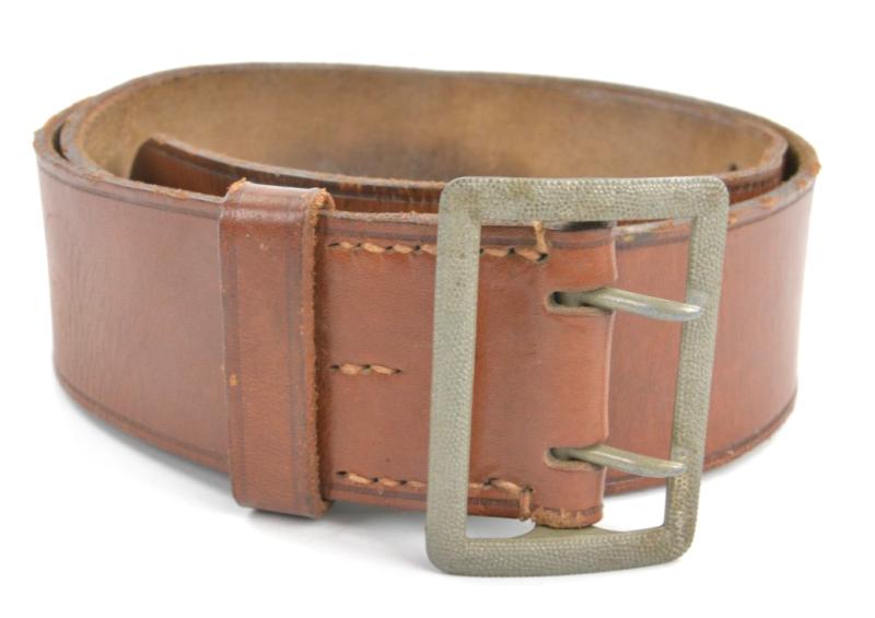 German WH Brown Officer Belt