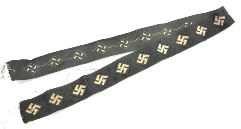 German Third Reich Visor Cap Band
