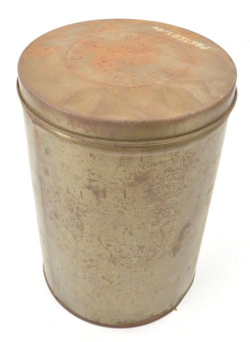 British WW2 Cocoa Powder Tin Can