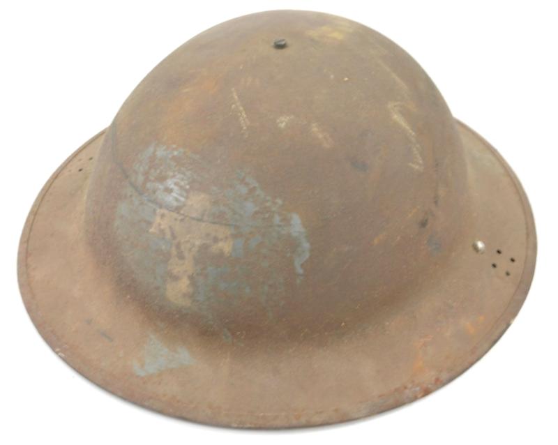 British WW2 MK2 Nr.2 Chaplain Brody Helmet