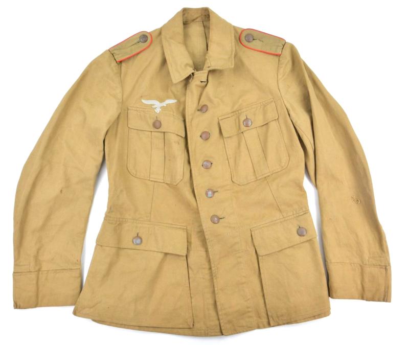 German Luftwaffe Flak Tropical Tunic