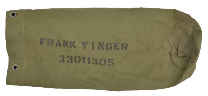US WW2 Kit Bag 'Frank Yinger'