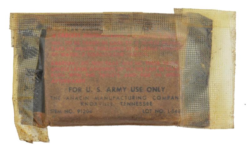 US WW2 Wound Tablets