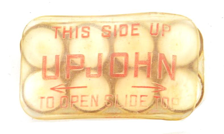 US WW2 Wound Tablets 'Upjohn'