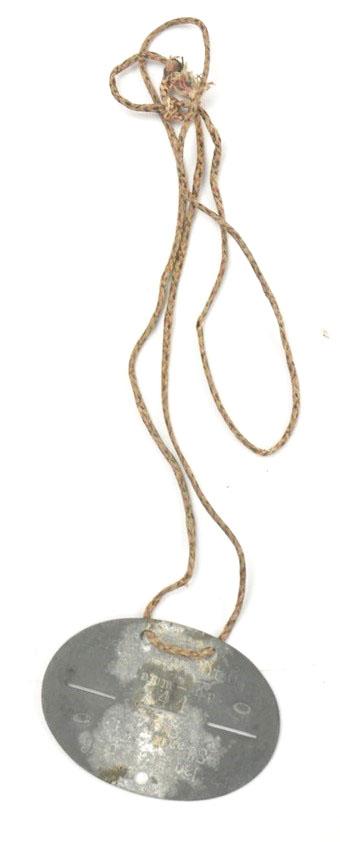 German WH Dog-Tag 'Panzer Jagd Ersatz Abteilung 6'