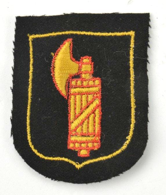German Waffen-SS Italian Volunteer Sleeve Shield