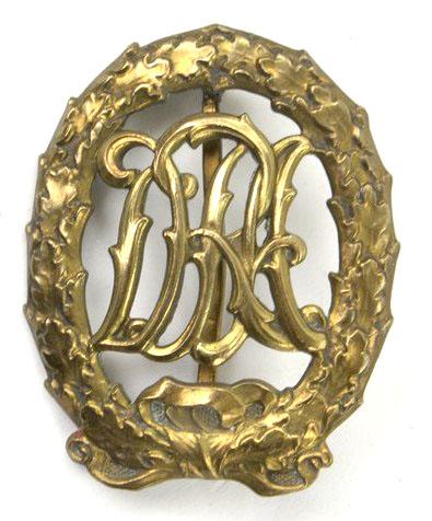 German DRA Sports Badge in Bronze