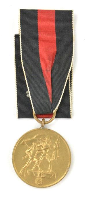German 1 October 1938 medal