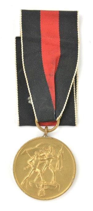 German 1 October 1938 medal