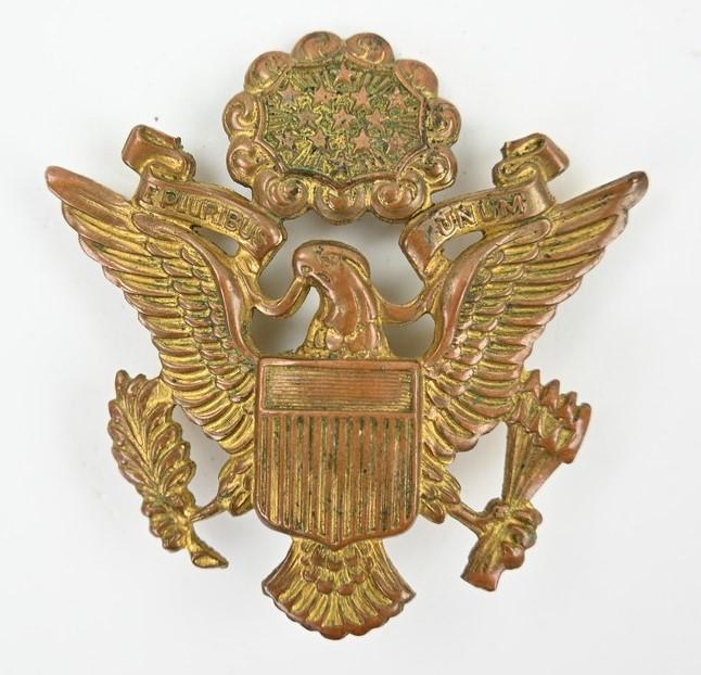 USAAF WW2 Officer's Cap Badge
