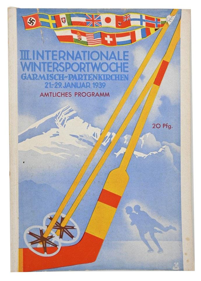 German Program Book 'Int. Wintersportwoche 1939'