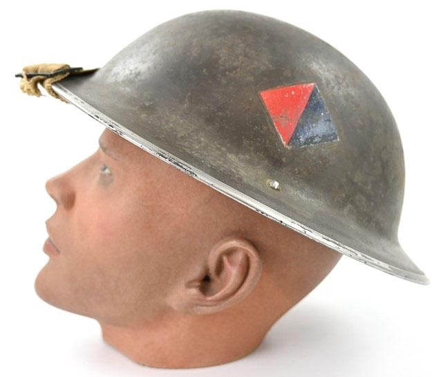 WorldWarCollectibles British WW2 MK2 Brody Helmet Royal Artillery WorldWarCollectibles British WW2 MK2 Brody Helmet Royal Artillery
