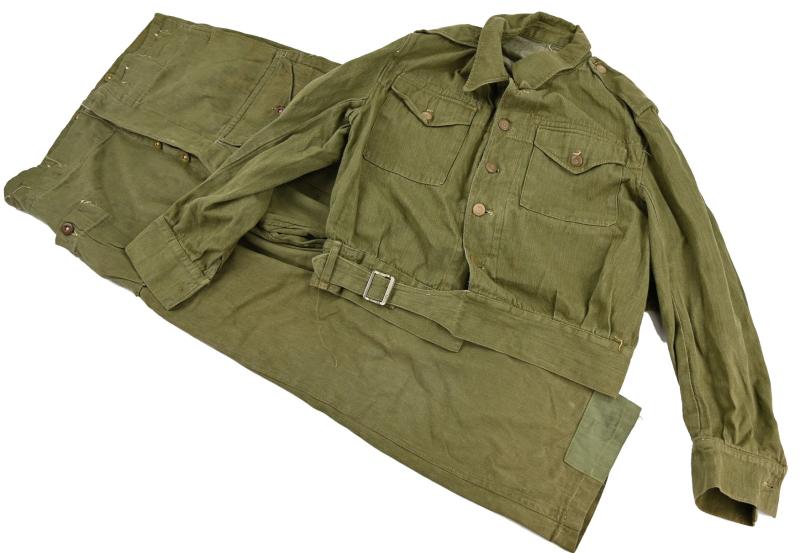 British WW2 Denim Uniform Set