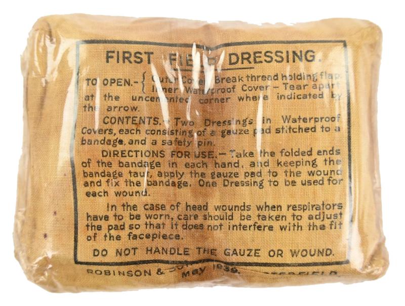 British WW2 First Field Dressing