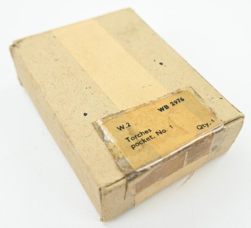 British WW2 No.1 Flashlight Torch in Package