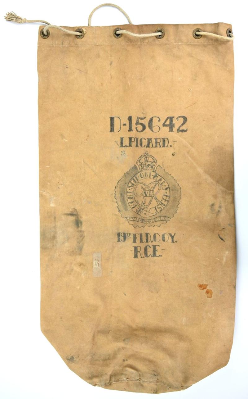 Canadian WW2 Named RCE Kit-Bag