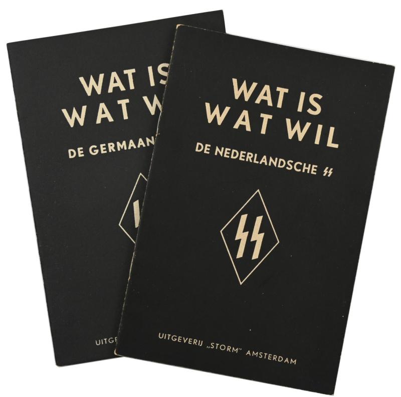 Dutch / Germanische SS Booklets 'Wat is, Wat Wil'