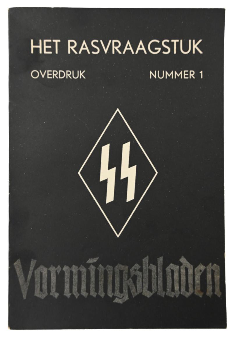 Germanische SS Booklet 'Het Rasvraagstuk /Vormingsbladen der Germaansche SS'