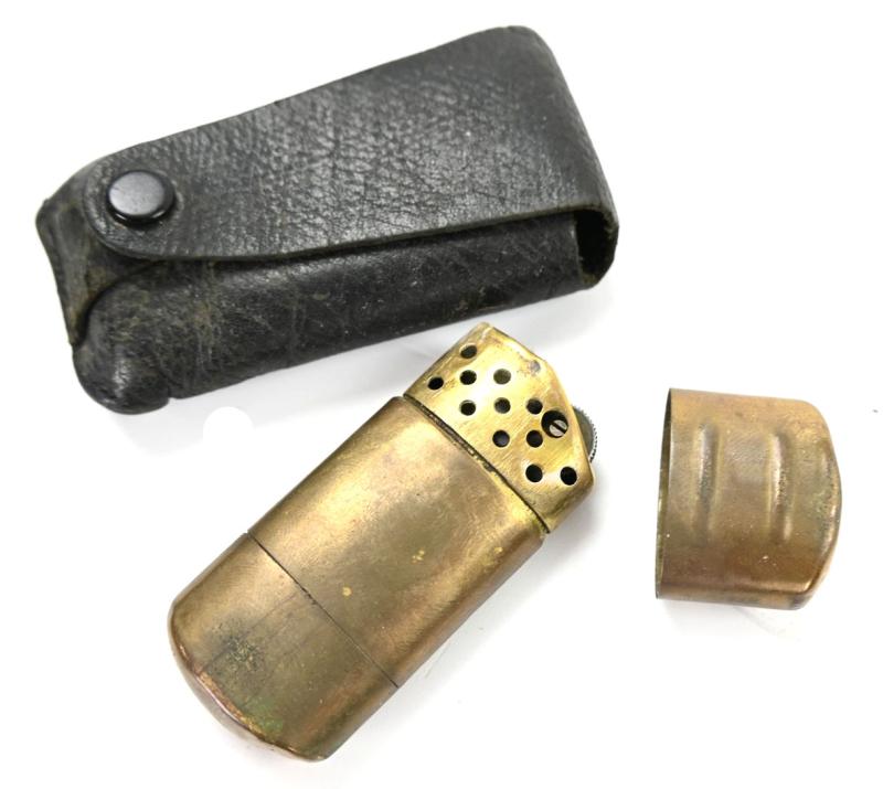 British WW2 Lighter in Pouch