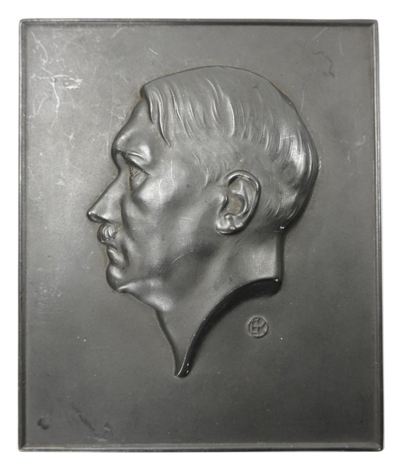 German Adolf Hitler Plaque