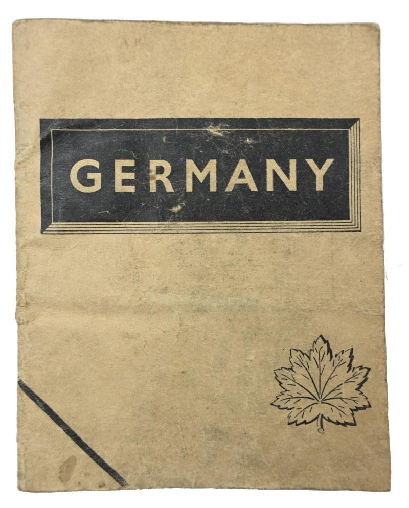 Canadian WW2 Guide of Germany